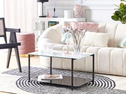 3 Seater Boucle Fabric Sofa White Lomma
