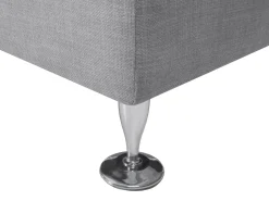 7 Seater Curved Fabric Modular Sofa Light Grey Rotunde