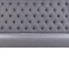 2 Seater Fabric Kitchen Sofa Grey Torsby