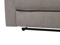 2 Seater Fabric Manual Recliner Sofa Taupe Beige Bergen