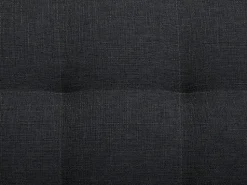 3 Seater Fabric Sofa Bed Graphite Grey Aberdeen
