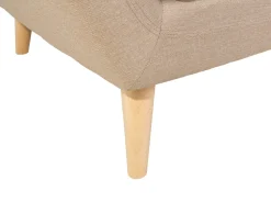 3 Seater Fabric Sofa Beige Motala