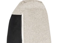 3 Seater Fabric Sofa Light Beige Nivala