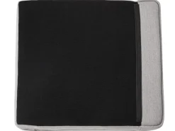 3 Seater Fabric Sofa Light Grey Chesterfield