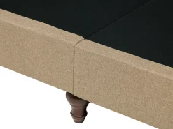 3 Seater Fabric Sofa Sand Beige Otra