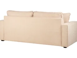 3 Seater Jumbo Cord Sofa Beige Falun
