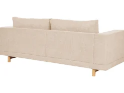 3 Seater Jumbo Cord Sofa Beige Nivala