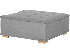 4 Seater Modular Fabric Corner Sofa Grey Tibro