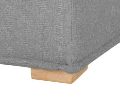 4 Seater Modular Fabric Corner Sofa Grey Tibro