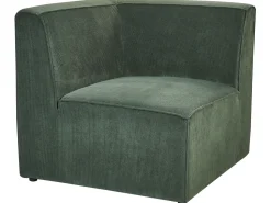 2 Seater Modular Jumbo Cord Sofa Dark Green Lemvig