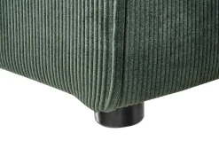 2 Seater Modular Jumbo Cord Sofa Dark Green Lemvig
