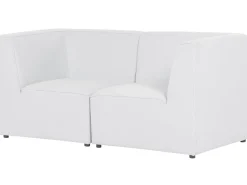 2 Seater Modular Jumbo Cord Sofa Off White Lemvig