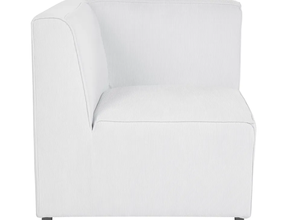 2 Seater Modular Jumbo Cord Sofa Off White Lemvig