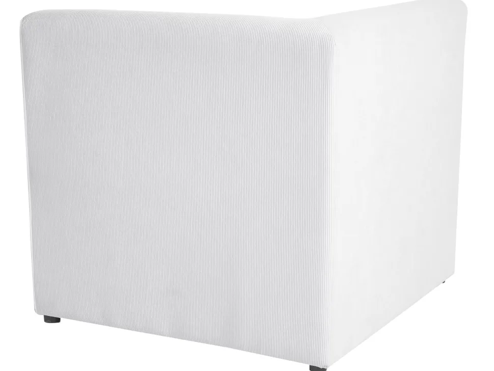 2 Seater Modular Jumbo Cord Sofa Off White Lemvig