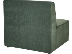 3 Seater Modular Jumbo Cord Sofa With Ottoman Dark Green Lemvig