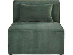 3 Seater Modular Jumbo Cord Sofa With Ottoman Dark Green Lemvig