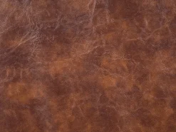 3 Seater Sofa Faux Leather Golden Brown Chesterfield