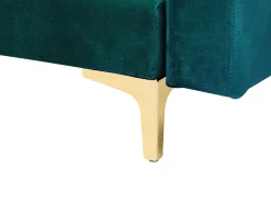 5 Seater U-Shaped Modular Velvet Sofa Teal Aberdeen