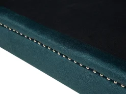 2 Seater Velvet Fabric Sofa Teal Gaula