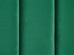 3 Seater Velvet Fabric Sofa Green Arvika