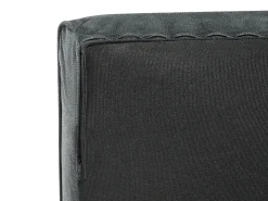 2 Seater Velvet Fabric Sofa Grey Gaula