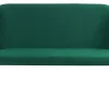 2 Seater Velvet Kitchen Sofa Green Osby