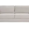 3 Seater Velvet Sofa Beige Ronneby