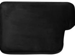 2 Seater Velvet Sofa Black Lokka