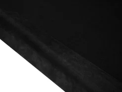 2 Seater Velvet Sofa Black Lokka