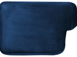3 Seater Velvet Sofa Blue Lokka