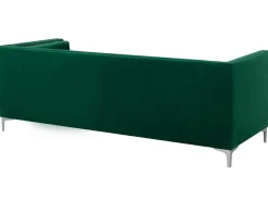 3 Seater Velvet Sofa Emerald Green Avaldsenes