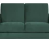 2 Seater Velvet Sofa Green Fenes