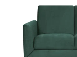 2 Seater Velvet Sofa Green Fenes