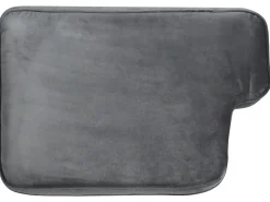 3 Seater Velvet Sofa Grey Lokka