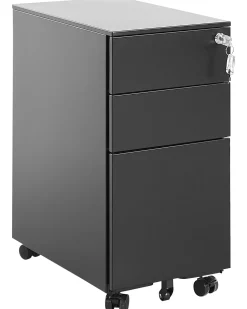 Aktenschrank Schwarz Bolsena