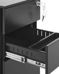 Aktenschrank Schwarz Bolsena