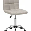 Arbeitshocker Mit Rollen Beige Hohenverstellbar Marion
