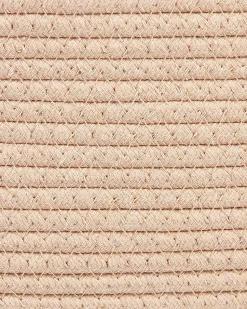 Aufbewahrungskorb Baumwolle Hellbeige 2Er Set Gissar