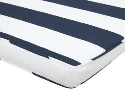 Auflage Fur Bank Vivara Marineblau Gestreift 112 X 54 X 5 Cm