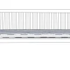Auflage Fur Bank Vivara Marineblau Gestreift 152 X 54 X 5 Cm