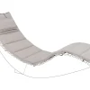 Auflage Fur Gartenliege Brescia Taupe 180 X 60 X 5 Cm