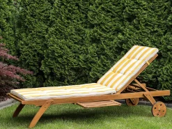 Auflage Fur Gartenliege Cesana Gelb Gestreift 192 X 56 X 5 Cm