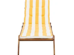 Auflage Fur Gartenliege Cesana Gelb Gestreift 192 X 56 X 5 Cm