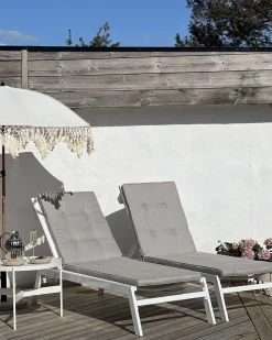 Auflage Fur Gartenliege Cesana Taupe 192 X 56 X 5 Cm