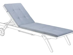 Auflage Fur Gartenliege Cesana Blau 192 X 56 X 5 Cm