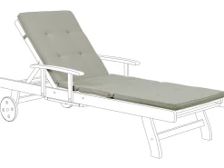Auflage Fur Gartenliege Toscana/Java Grau-Beige 188 X 59 X 5 Cm