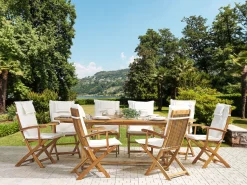 Auflage Fur Gartenstuhl 8Er Set Cremeweis Maui