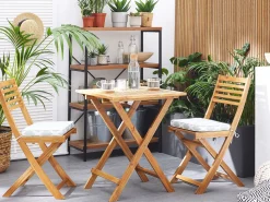 Auflagen 2Er Set Fur Gartenstuhl Fiji Mintgrunes Muster 29 X 38 X 5 Cm