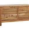 Auflagenbox Akazienholz Hellbraun 130 X 48 Cm Riviera