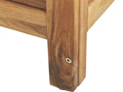 Auflagenbox Akazienholz Hellbraun 130 X 48 Cm Riviera